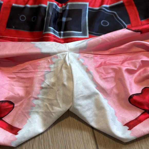 Women's Santa Claus Ugly Christmas Xmas Leggings Funny Costume Tights| Holiday - Picture 5 of 7